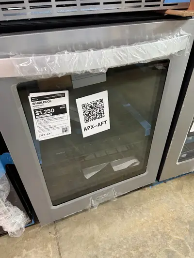 APX-AFT — Whirlpool WUB50X24HZ Refrigerator, Fingerprint Resistant Stainless Steel, front — Jefferson City