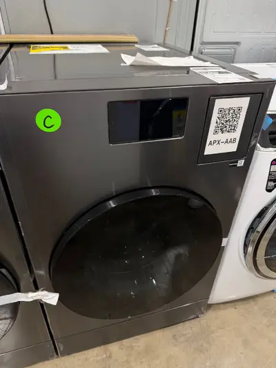 APX-AAB — Samsung WD53DBA900HZA1 Washer/Dryer Combo, Dark Steel, front — Columbia