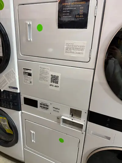 APX-AFP — Whirlpool CESP2958JQ0 Electric Dryer, White, front — Jefferson City