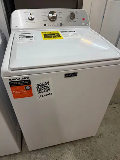 APX-AG2 — Maytag MVW4505MW3 Top Load Washer, White, front — Jefferson City